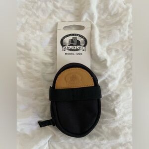 Black and Tan Bicycle Saddle Bag